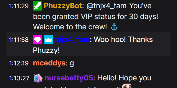 VIP Badge on Twitch (30 Days)